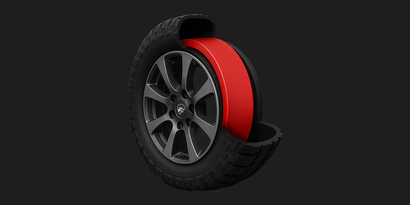 Featured image for “Runflat en blindaje automotriz: movilidad después de un impacto”
